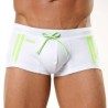 Traje de Baño Bóxer GIGO Neon White Swimwear Boxer