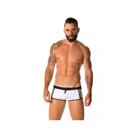 Traje de Baño Bóxer JOR Sport White Swimwear Bóxer