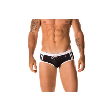 Traje de Baño Brief JOR Sport Black Swimwear Brief