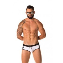 Traje de Baño Brief JOR Sport White Swimwear Brief