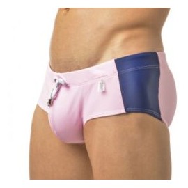 Traje de Baño Brief JOR Mediterráneo Rosa