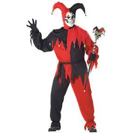 Disfraz de Bufón Diabólico Evil Jester