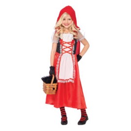 Disfraz Infantil de Caperucita Roja, Red Riding Hood