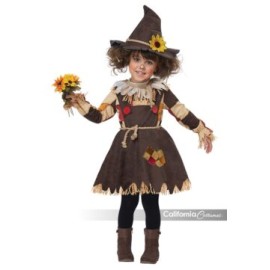 Disfraz para Niña Pumpkin Patch Scarecrow