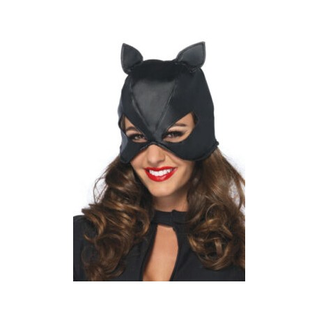 Máscara de Gatubela Faux Leather Cat Mask Leg Avenue LEG-2625