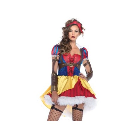 Disfraz de Blanca Nieves Rebelde Rebel Snow White Leg Avenue LEG-85430