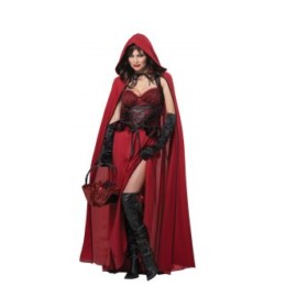 Disfraz de Caperucita Dark Red Riding Hood