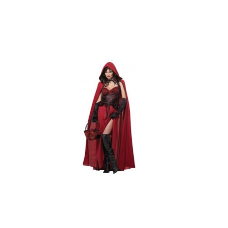 Disfraz de Caperucita Dark Red Riding Hood