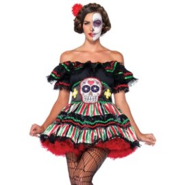 Disfraz de Catrina Day of the Dead Doll