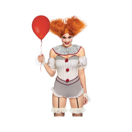 Disfraz de Sexy Pennywise Killer Sewer Clown