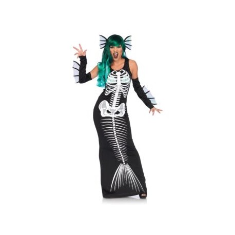 Disfraz de Sirena Skeleton Siren