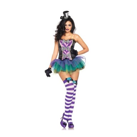 Disfraz Sombrerera Loca Tempting Mad Hatter Leg Avenue LEG-83926