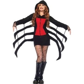 Disfraz de Araña Cozy Black Widow