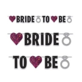 Banner Bride To Be Futura Novia DESBBG