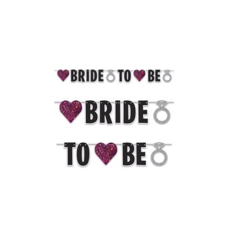 Banner Bride To Be Futura Novia DESBBG