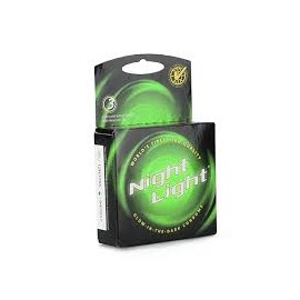 Condones Fosforescentes Night Light 3pzas